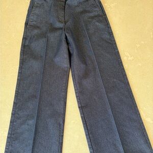 Zara Wide Leg Dark Blue Jeans